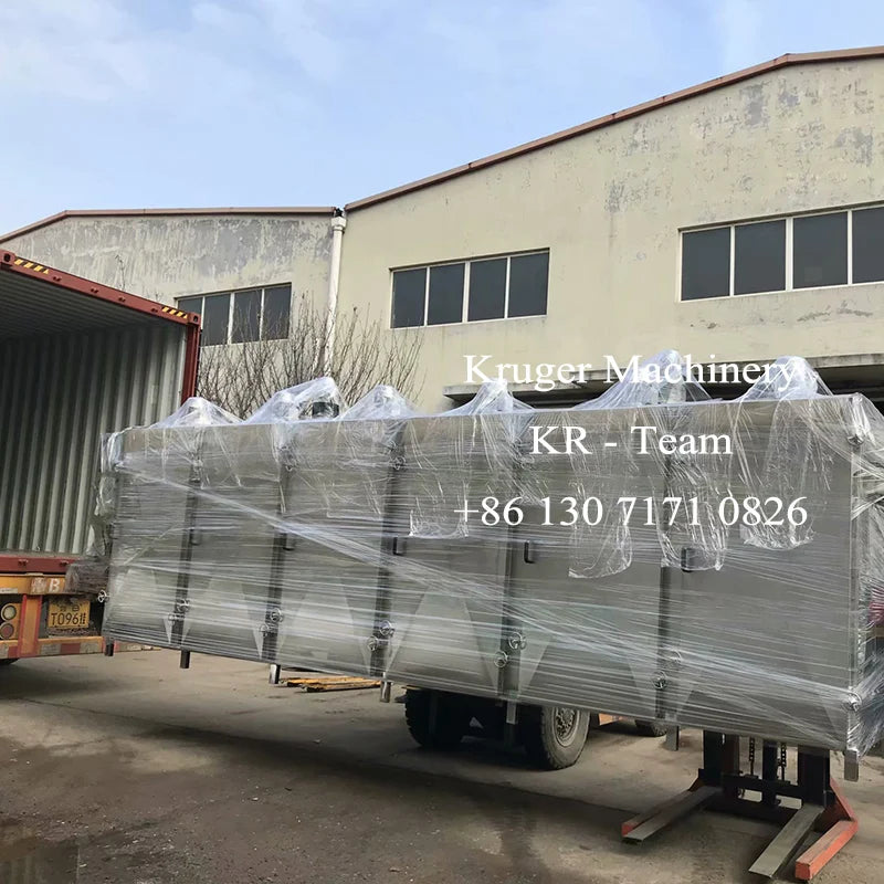 Continuous Conveyor Mesh Belt Dryer For Chili Ginger Spice Cassava Chips Fruits Seafood Belt Dryer Drying Machine