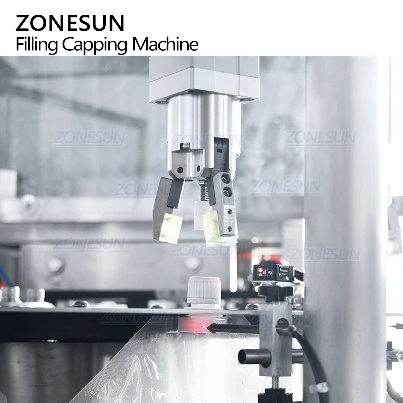 ZONESUN ZS-AFC12 Automatic Rotary Yogurt Juice Drink Paste Liquid Spout Pouch Bag Filling Capping Machine