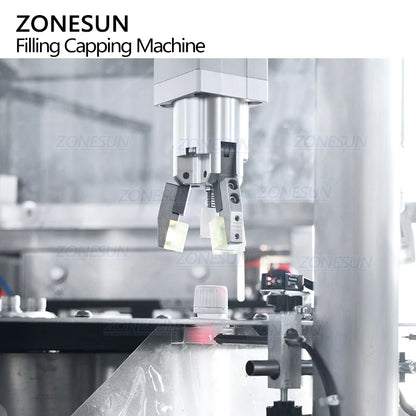 ZONESUN ZS-AFC12 Automatic Rotary Yogurt Juice Drink Paste Liquid Spout Pouch Bag Filling Capping Machine