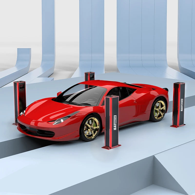 GATmatic Fully Automatic 3D Wheel Alignment Equipment Wireless Touchless Car Service Four Wheel Aligner