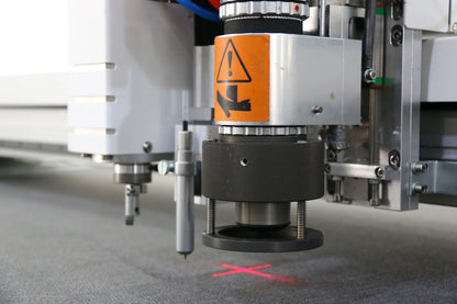 Ruk Pattern Label Pvc Cardboard Flat Bed Cutter Plotter Digital Automatic Flatbed Die Cutting Machine