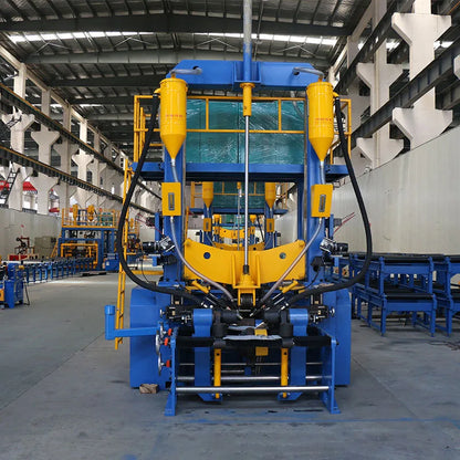 H Beam Welding Line Assembly Welding Straightening Combined H Beam Production Line Machine For Welded H-Beams