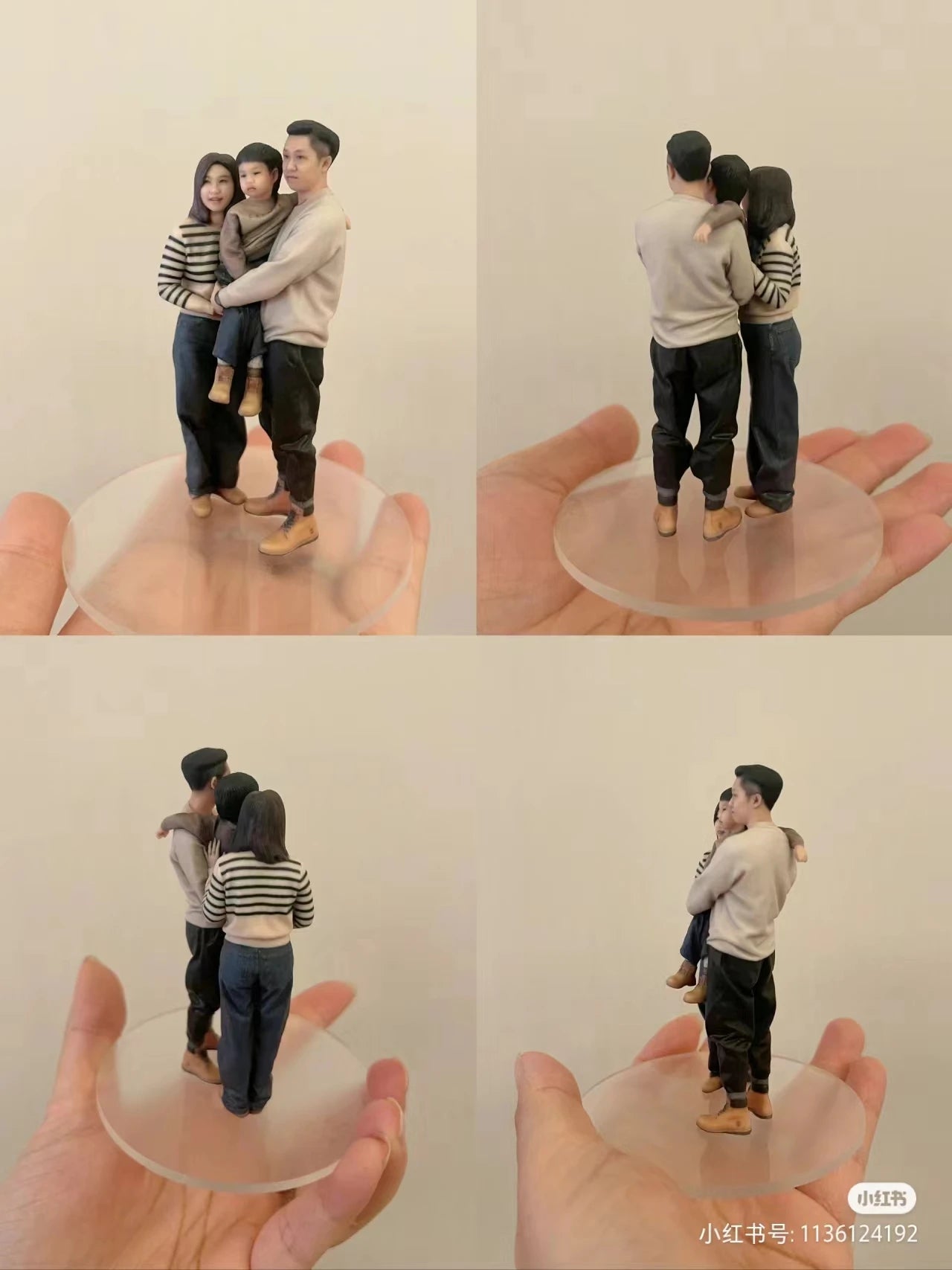 Custom 360-degree camera photogrammetric 3D scanner for real detail mannequin gift printing