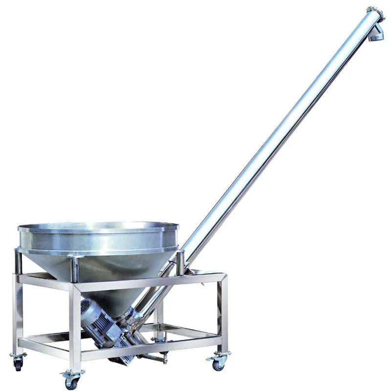 U screw conveyor cement coal ash shaftless screw conveyor