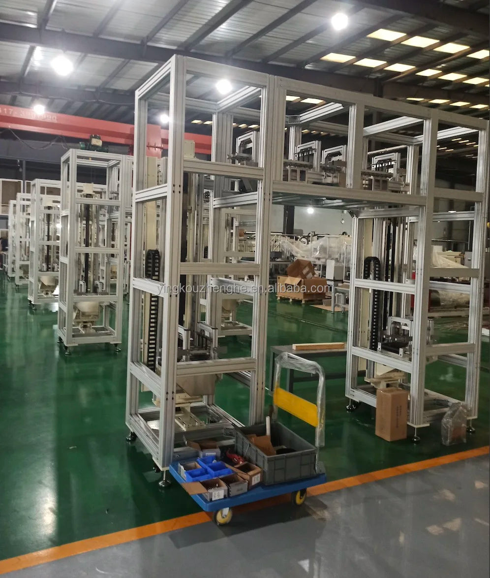 ZhengHe Pallet conveyor system XI-TS5 by rollers for engine assembly detection line