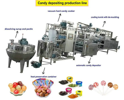 Factory Price Hard Candy Making Machine Candy production Line