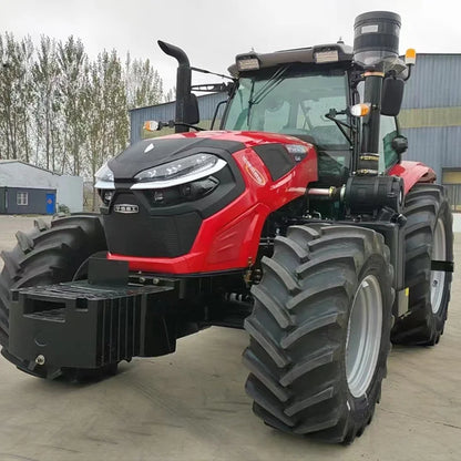 free shipping 150hp 200hp large farm tractor heavy duty with agricultural accessories whole sale price good quality