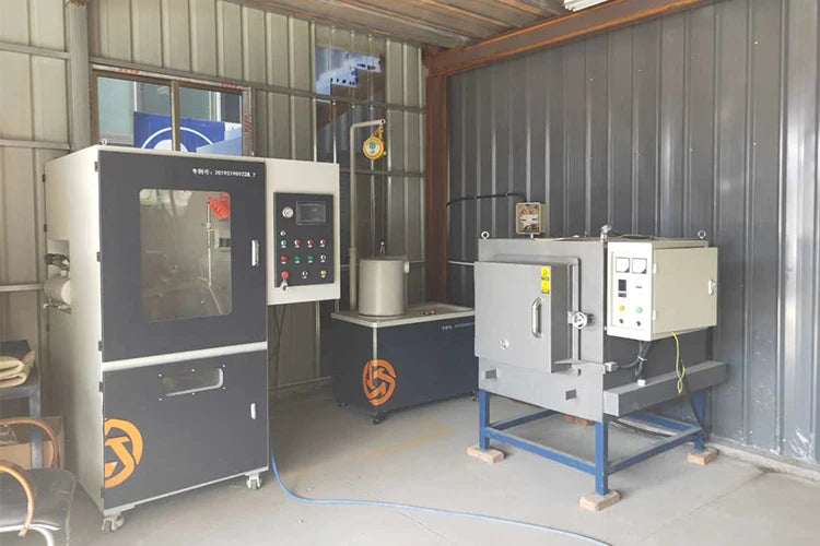 Advanced Diesel Particulate Filter Cleaning Machine With High Pressure Air Flow and Regeneration burner