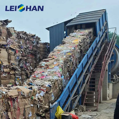 Custom Design Plate Chain Conveyor Drag Scraper Conveyor, Waste Paper Conveyor System