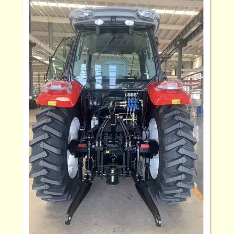 China factory supply big power 150/180/200hp RH1204 tractor with front PTO and grass mower