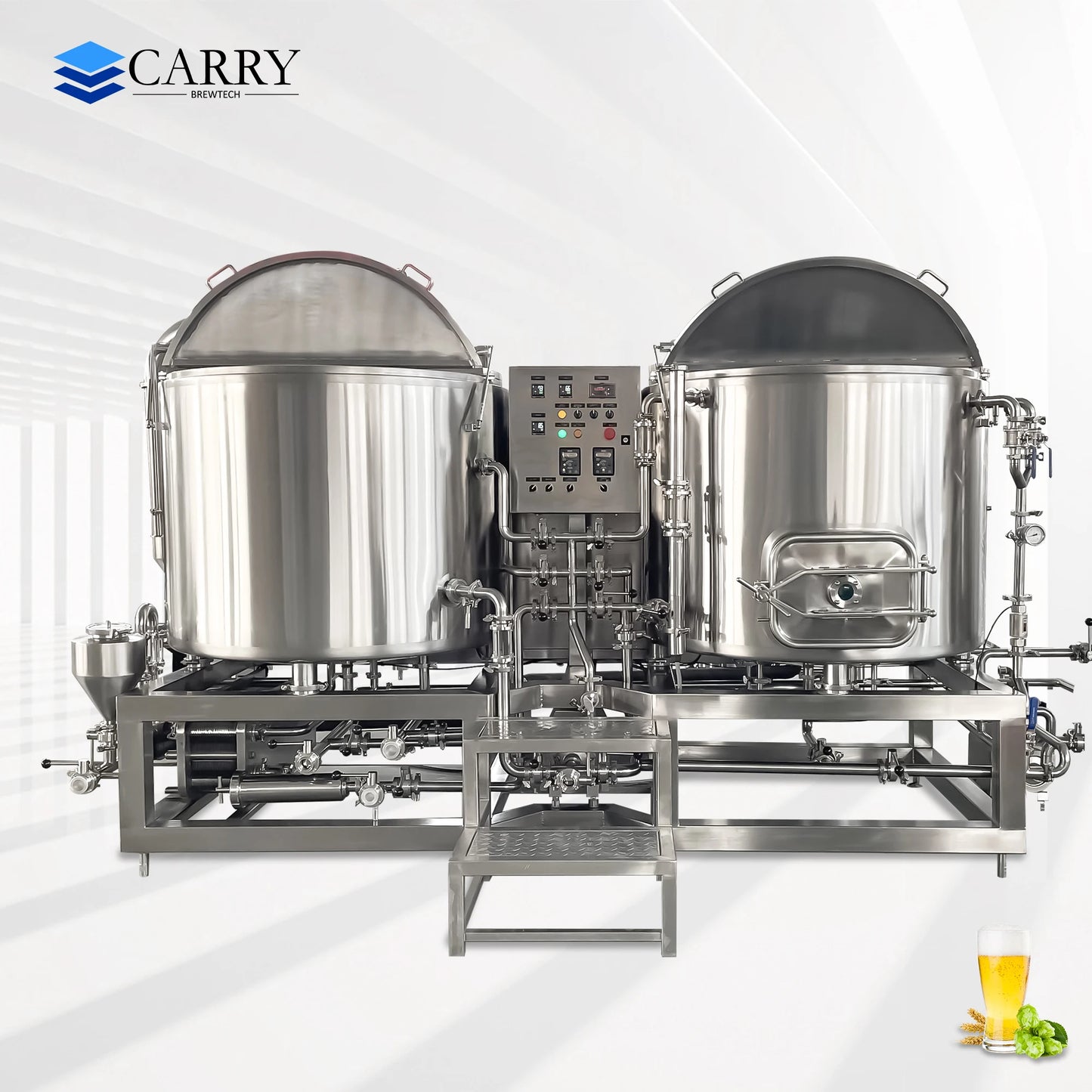 3BBL 500L 5BBL microbrewery brewhouse system craft brewery equipment beer brewing equipment