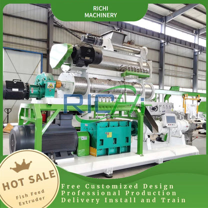 Hot Sale Fish Food Pellet Extruder Machine for Fish Feed Pellet Making