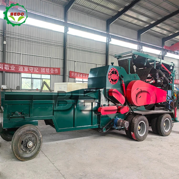 Factory Direct Sale  Forestry Building Waste Wood Tree Grinder Tractor Wood Chipper Shredder Tree Logs Cutting Machine