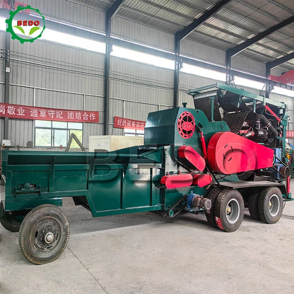 Factory Direct Sale  Forestry Building Waste Wood Tree Grinder Tractor Wood Chipper Shredder Tree Logs Cutting Machine