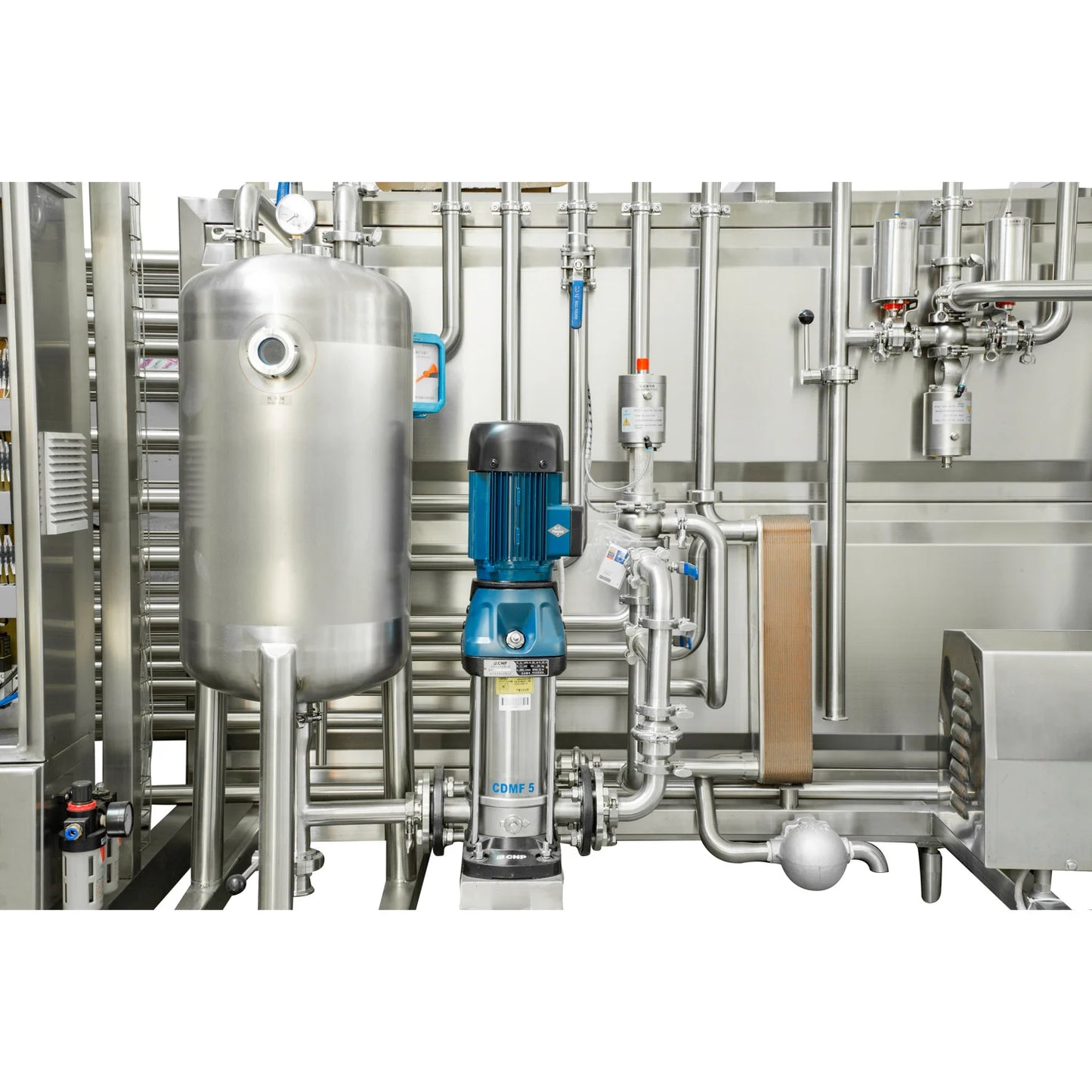 Professional Custom Tubular Milk Pasteurization Sterilizer For Commercial Yogurt Making Plant