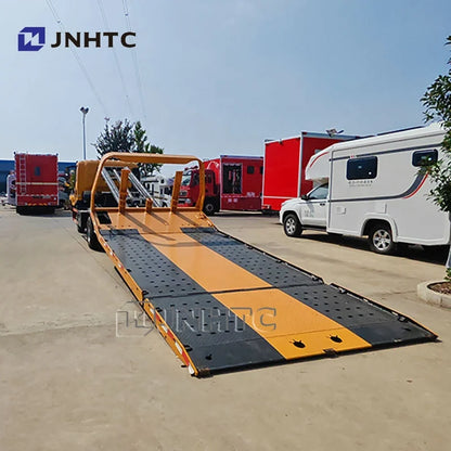 LHD/RHD Car Tow Truck With Wreckers Flatbed Trailer 6 Wheel Truck Wheel Lift Towing Flatbed Truck