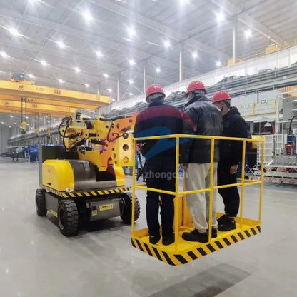 10-20M hydraulic diesel/electric boom lift mobile arm articulated man work platform