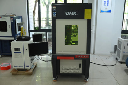 DMK factory supply Lithium battery welding machine fully enclosed automatic platform  1500w 2000w 3000w