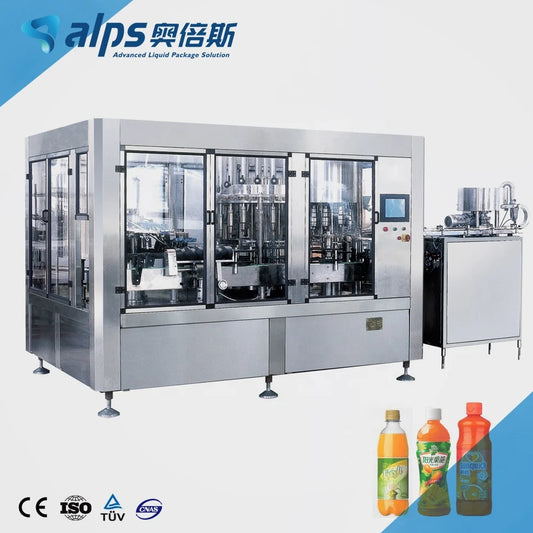 2024 New Full Automatic Aseptic Water Bottle Filling Machine Fruit Juice Bottling Production Line