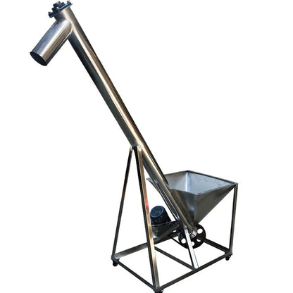 U screw conveyor cement coal ash shaftless screw conveyor