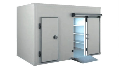 20ft Walk in freezer with 5HP cold room refrigeration unit all in one solution, 20ft solar powered refrigerated containers