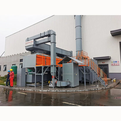 large air volume exhaust gas VOCs treatment technology activated carbon adsorption desorption catalytic combustion system