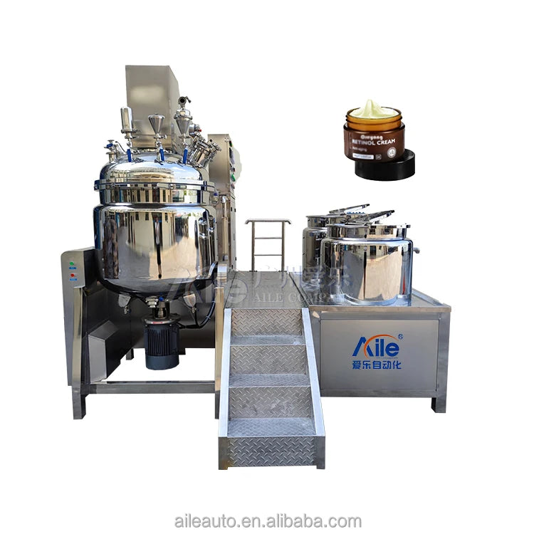 Excellent quality vacuum homogenizer emulsifier for producing Skin care products
