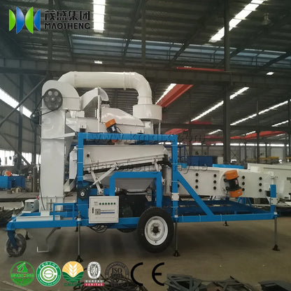 Combine Seed Cleaner Sesame Wheat Paddy Maize Corn Bean Selecting Cleaning Sorting Machine Gravity Separator