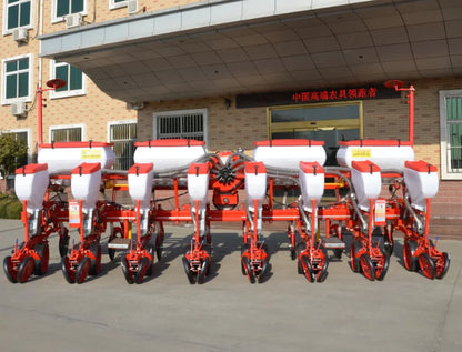 Farming Sowing Machine 3 point hitch 8 row pneumatic disc corn planter with seed monitoring equipment