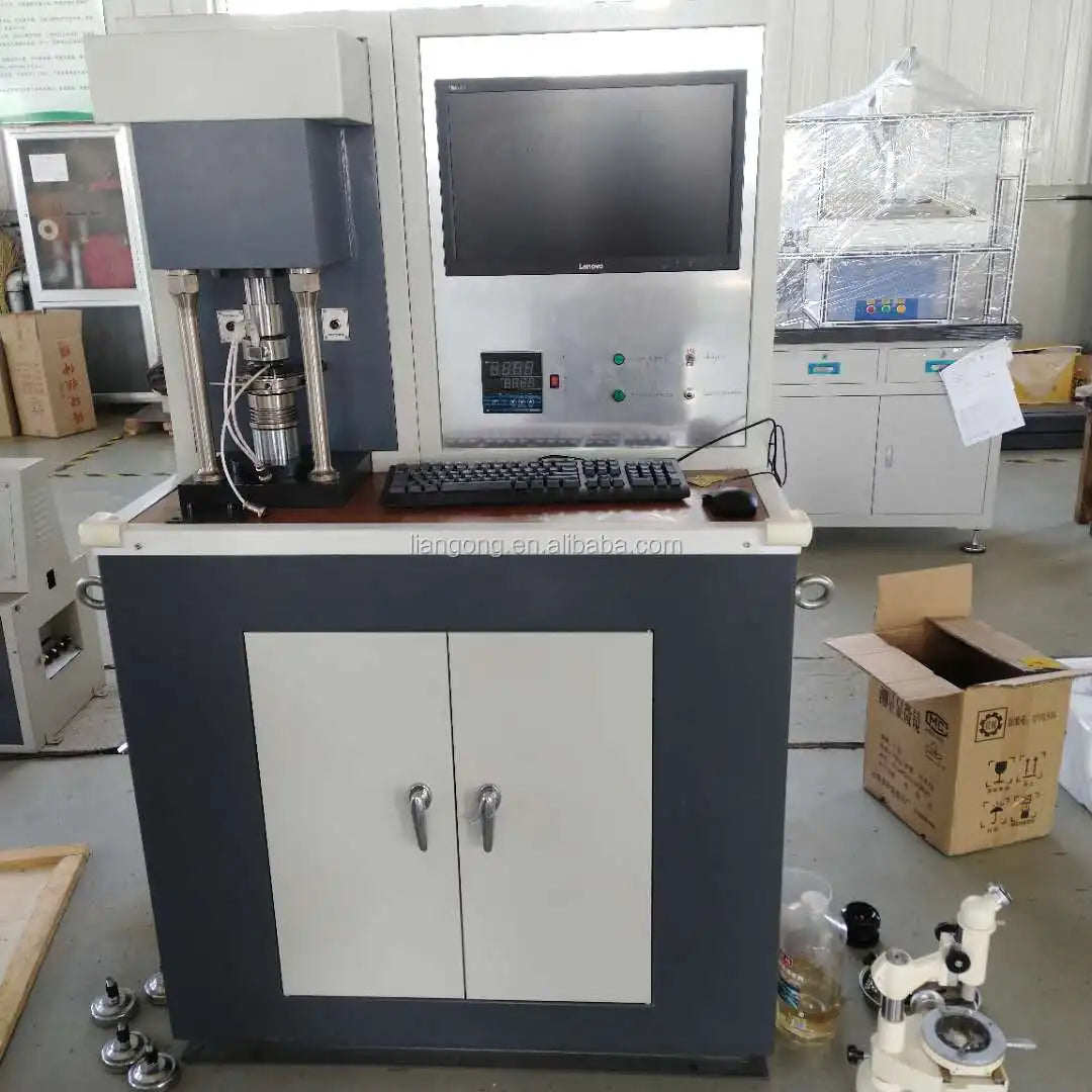universal friction and wear testing machine usage engine oil/gear oil abrasion test machine