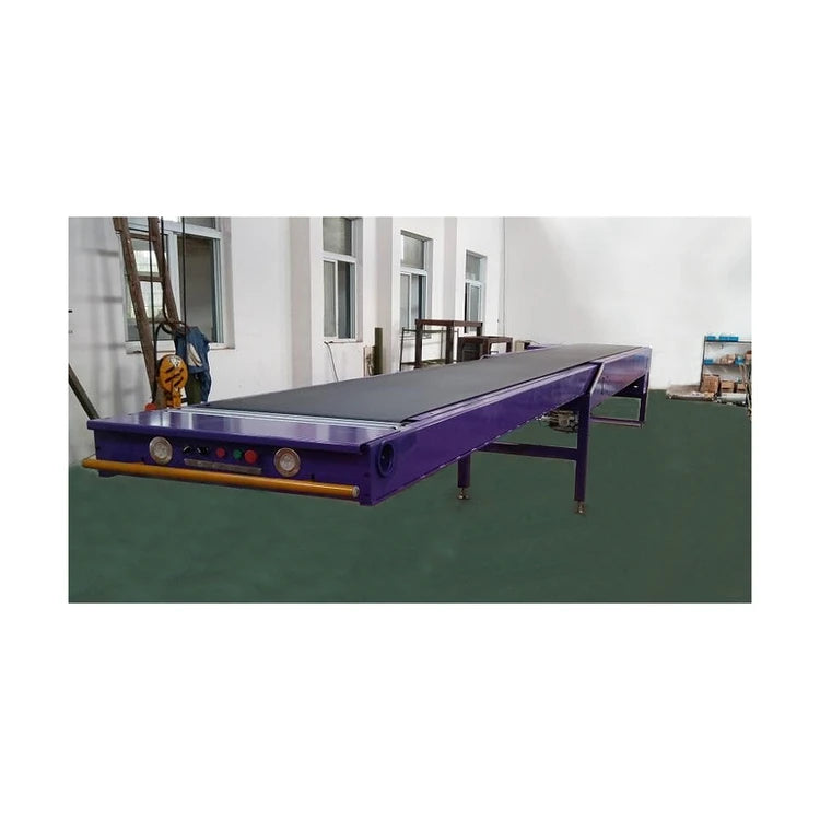 Pickup Truck Unloading Conveyor Belt Conveyor System Is Suitable For Warehouse Use