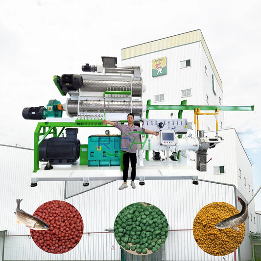 Hot Sale Fish Food Pellet Extruder Machine for Fish Feed Pellet Making