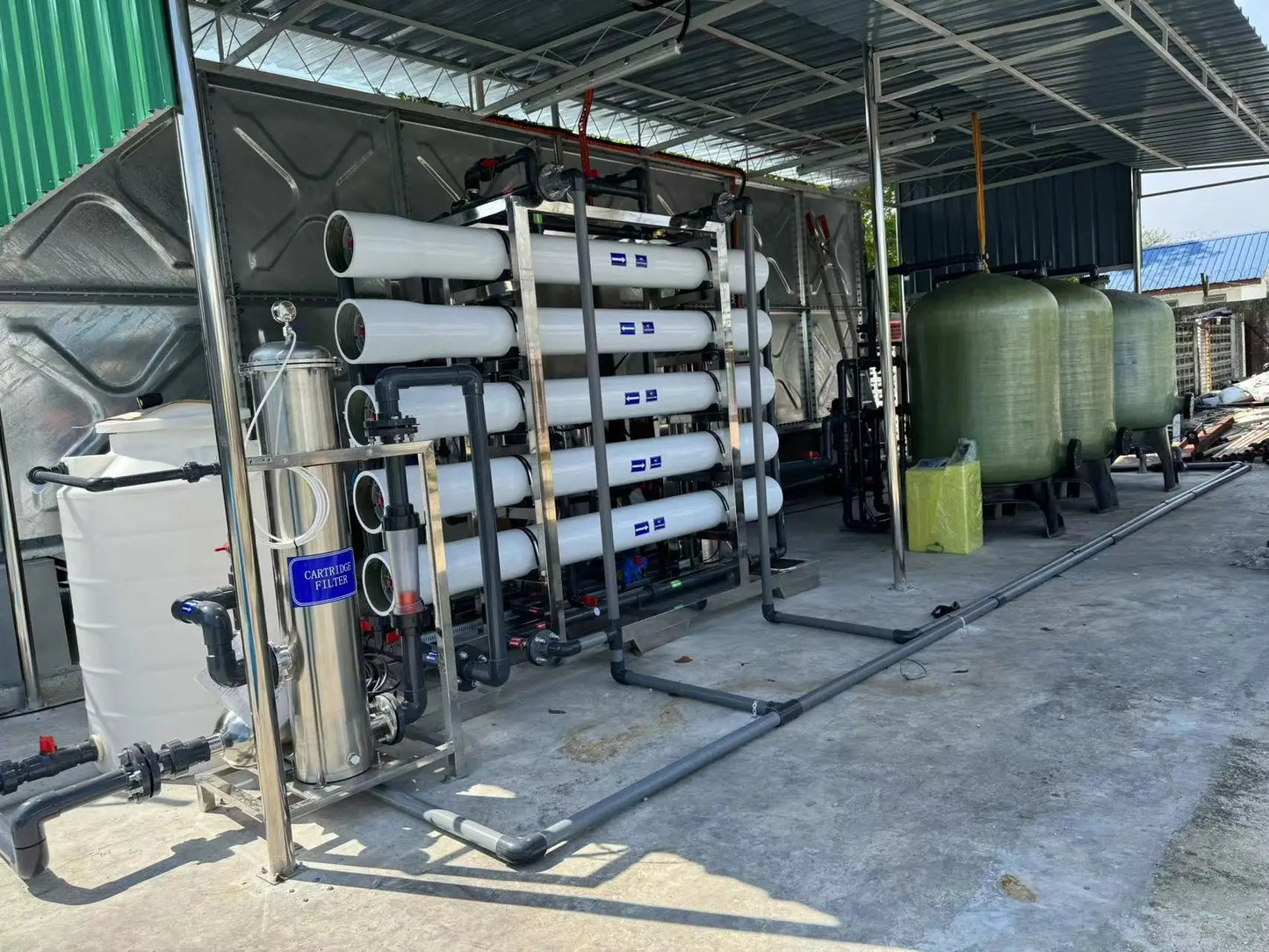 10M3 /H water desalination machines ro plant manufacturer water treatment machinery farm irrigation water purification system