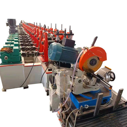 Photovoltaic Support Purlin Roll Forming Machine Solar Supporting Bracket Production Line