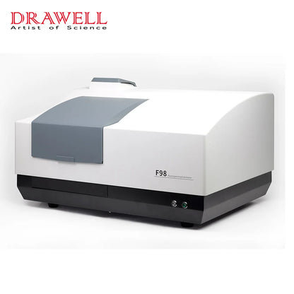 Drawell Lab 200nm ~ 900nm Fluorescence spectrophotometer F98 Spectrometer Analyzers