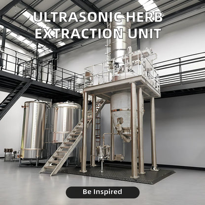 New Ultrasonic Herb Extract Tank Vacuum Ultrasonic Herb Extract Machine for Manufacturing Industries PLC Core Components