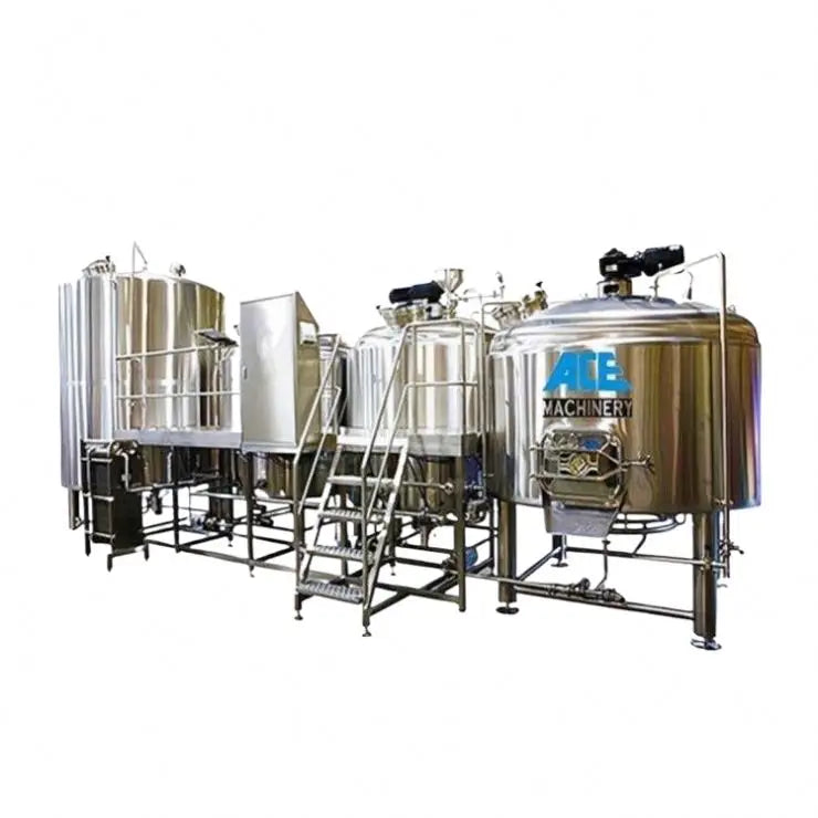 Mini Kombucha Brewery Mash Tun Craft Kombucha Brewing Equipment 150L 250L 500L1000L 200L Micro Kombucha Brewery Small