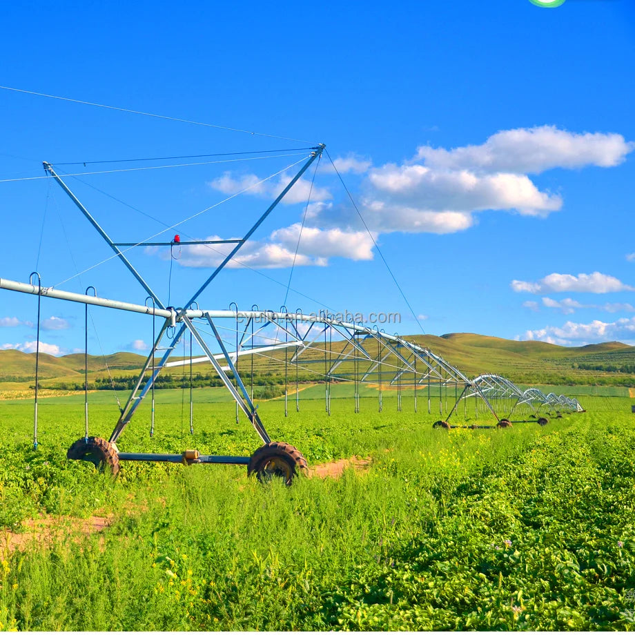 Best selling center pivot irrigation equipment with solar energy used center pivot irrigation for sale