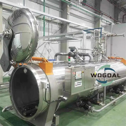 Full Automatic Sterilizer Machine Steam Sterilizing Retort Autoclave