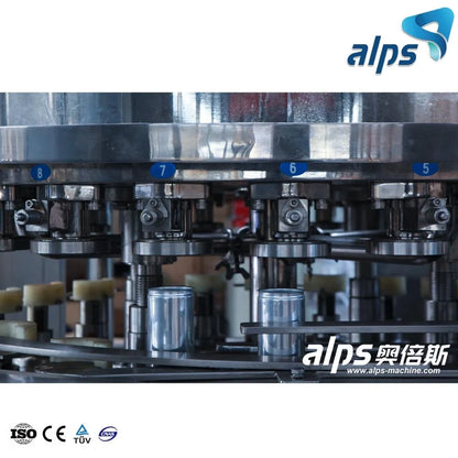 Full Automatic Factory Beverage Carbonated Drink Cans Filling Sealing Packing Machine Production Line Fruit Juice Machine