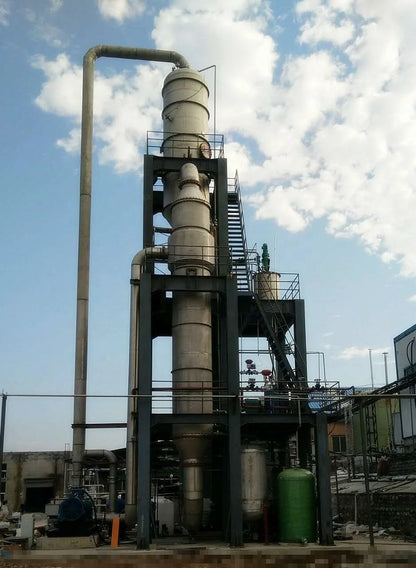 Forced Circulation MVR Evaporator System for thermal and vacuum evaporation and crystallization chemical wastewater desalination