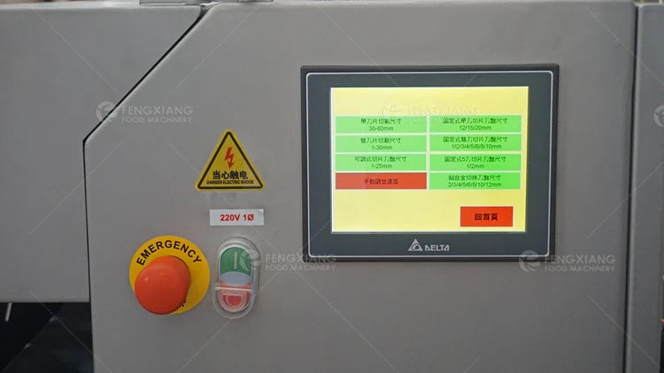 SUS304 Industrial Commercial Large Capacity Leaf Vegetable Tomato Broccoli Slicing Shredding Cutting Machine