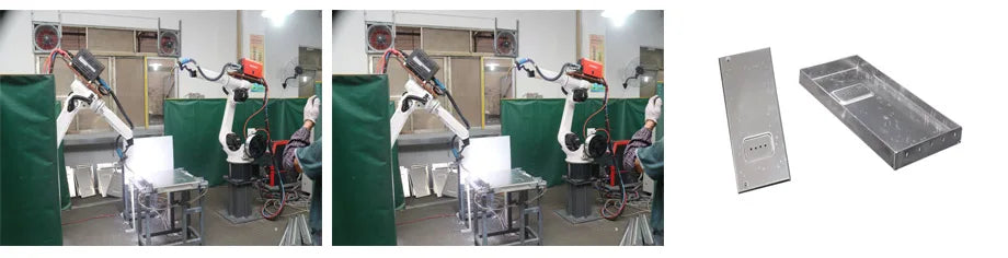 HWASHI Automatic Industrial Welding Robot , Aluminum Panel Arc Welding Robot