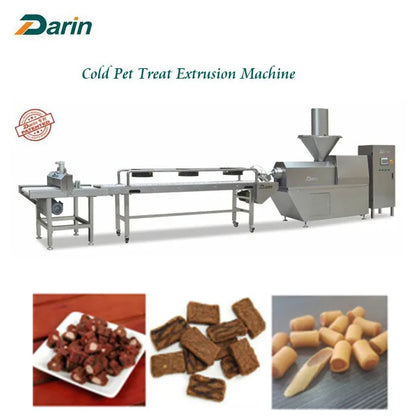 Pet Dog Meaty Treat Cold Extrusion Machine Lecithin Dog Snacks Machine Dog Food Extrusion Machine