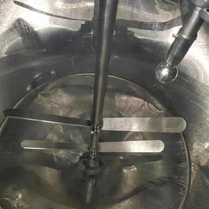 5000L Stainless Steel Food Grade Blender Mixing Tank Mixer For Mayonnaise Ketchup And Sauces With Homogenizer Emulsifier Machine