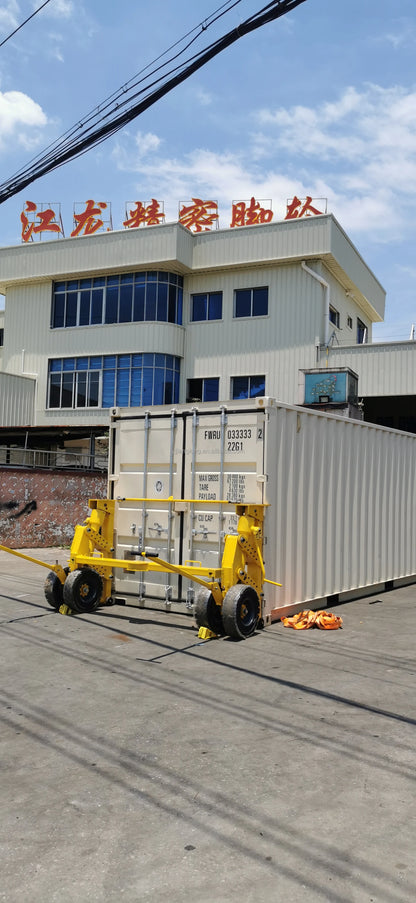 30 Tons for 4pcs Rubber Lifting Caster Container Caster Super Heavy Duty Caster, Car Jack, Container Lifting & Transport System