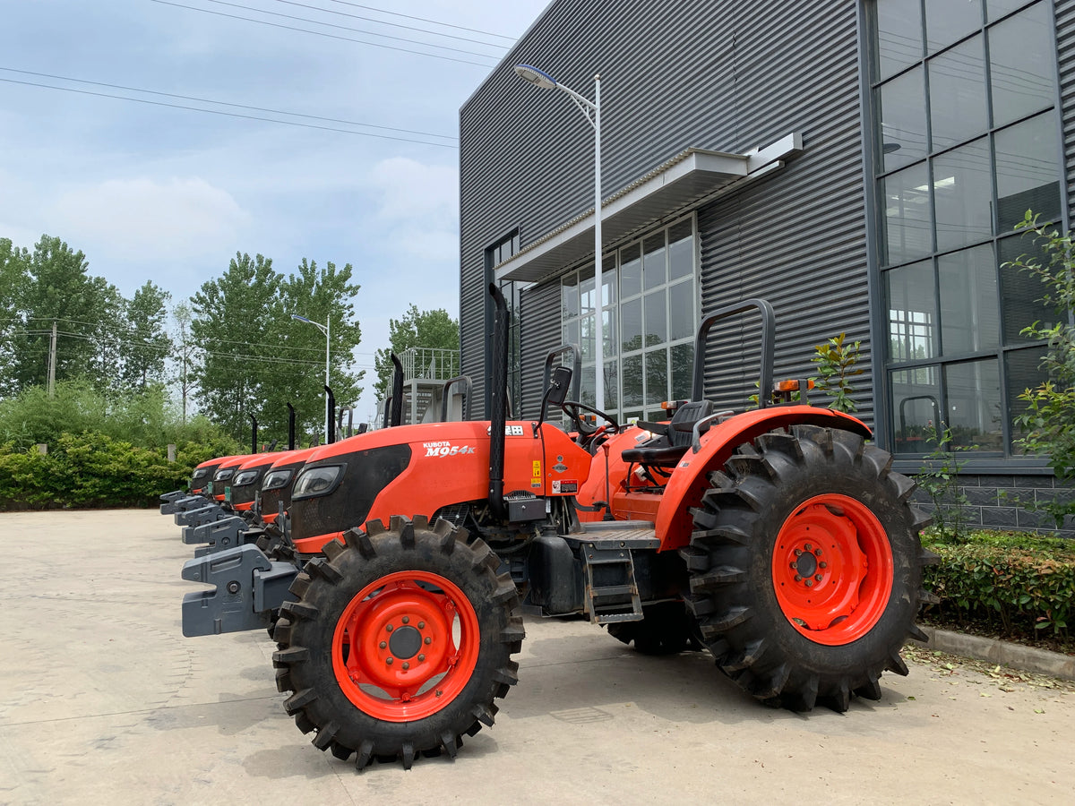 Used Machinery Tractor 95Hp 4Wd For Agriculture Kubota Tractors