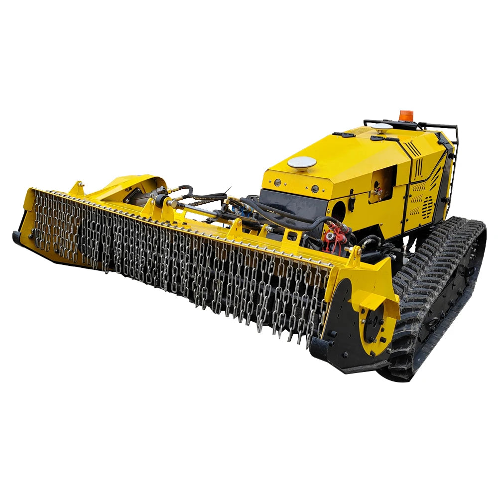 Large bush Mower Efficient heavy duty large/4 stroke crawler remote control shingle mower