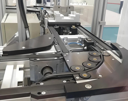 ZhengHe Pallet conveyor system XI-TS5 by rollers for engine assembly detection line