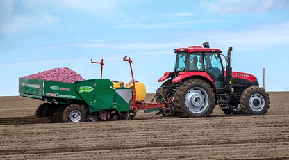 4 rows 4 ridge potato fertilizer sprayer seed planter machine